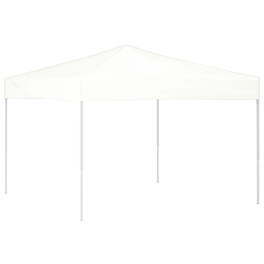 vidaXL Składany namiot imprezowy, biały, 3x3 m
