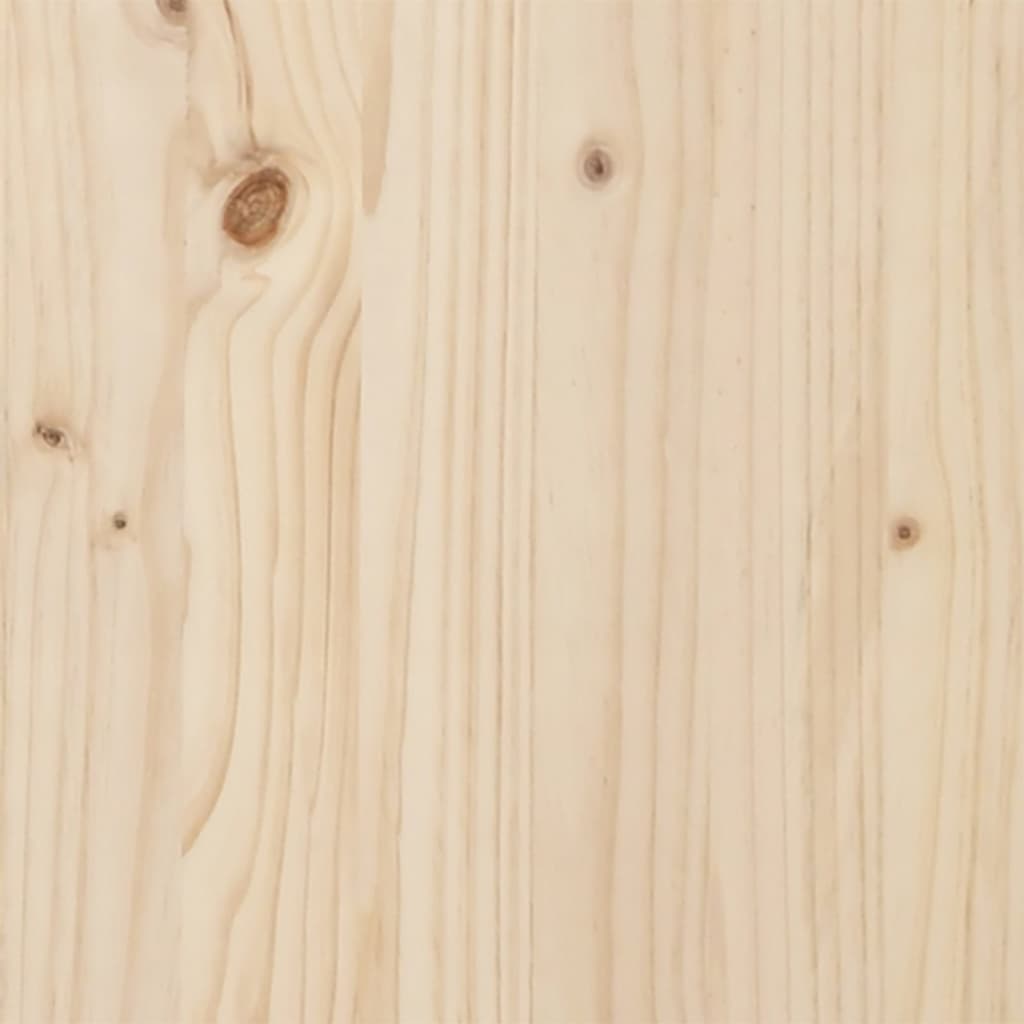 vidaXL Wezgłowie do łóżka, 200 cm, lite drewno sosnowe