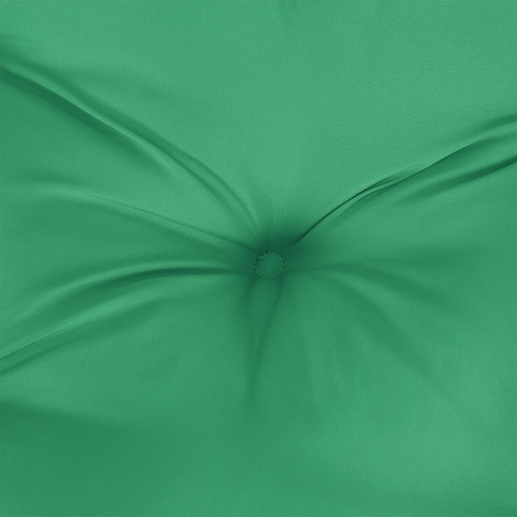 vidaXL Poduszka na paletę, zielona, 60x60x12 cm, tkanina