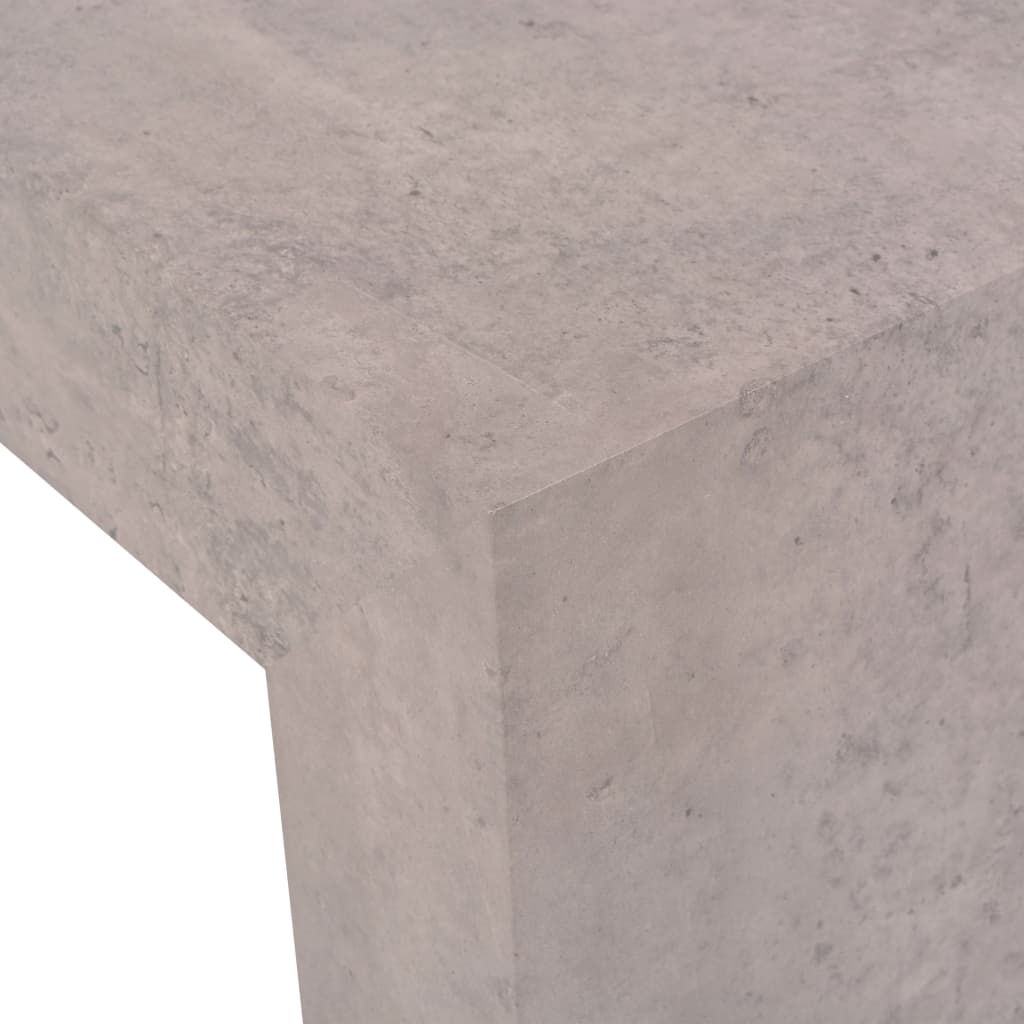 vidaXL Szafka pod telewizor stylizowana na beton, 120x30x30 cm
