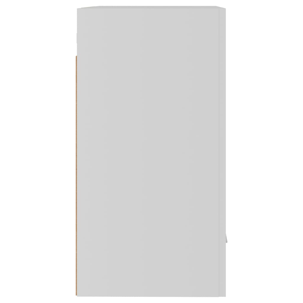 vidaXL Szafka wisząca, biała, 50x31x60 cm, materiał drewnopochodny