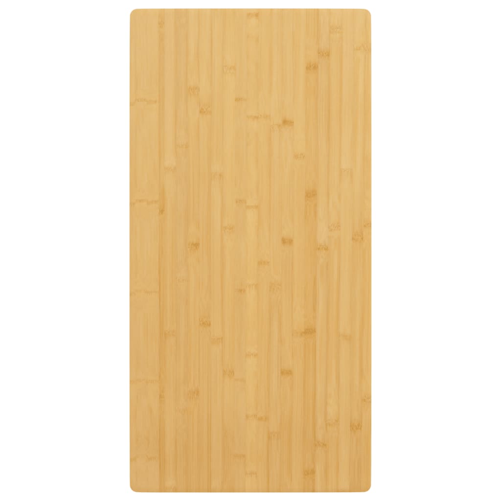 vidaXL Blat do stołu, 40x80x2,5 cm, bambusowy
