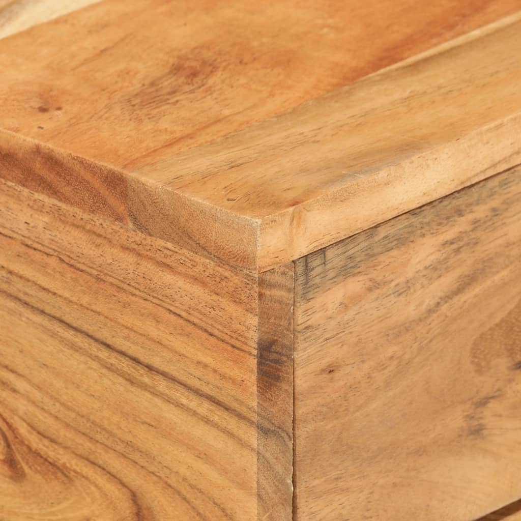 vidaXL Stolik boczny w kształcie U, 45x30x61 cm, lite drewno akacjowe