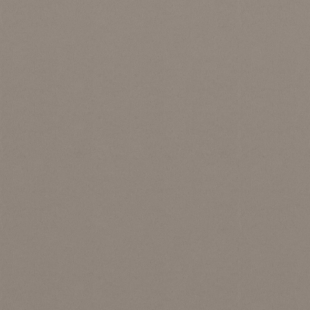 vidaXL Parawan balkonowy, kolor taupe, 120x400 cm, tkanina Oxford