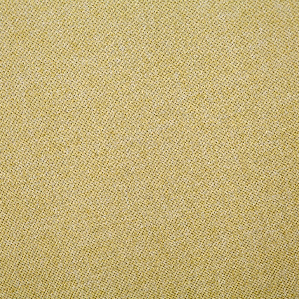 vidaXL Zestaw 2 sof tapicerowanych tkaniną, zielony