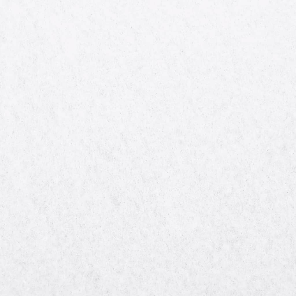 vidaXL Geowłóknina, biała, 1x10 m, włókno poliestrowe