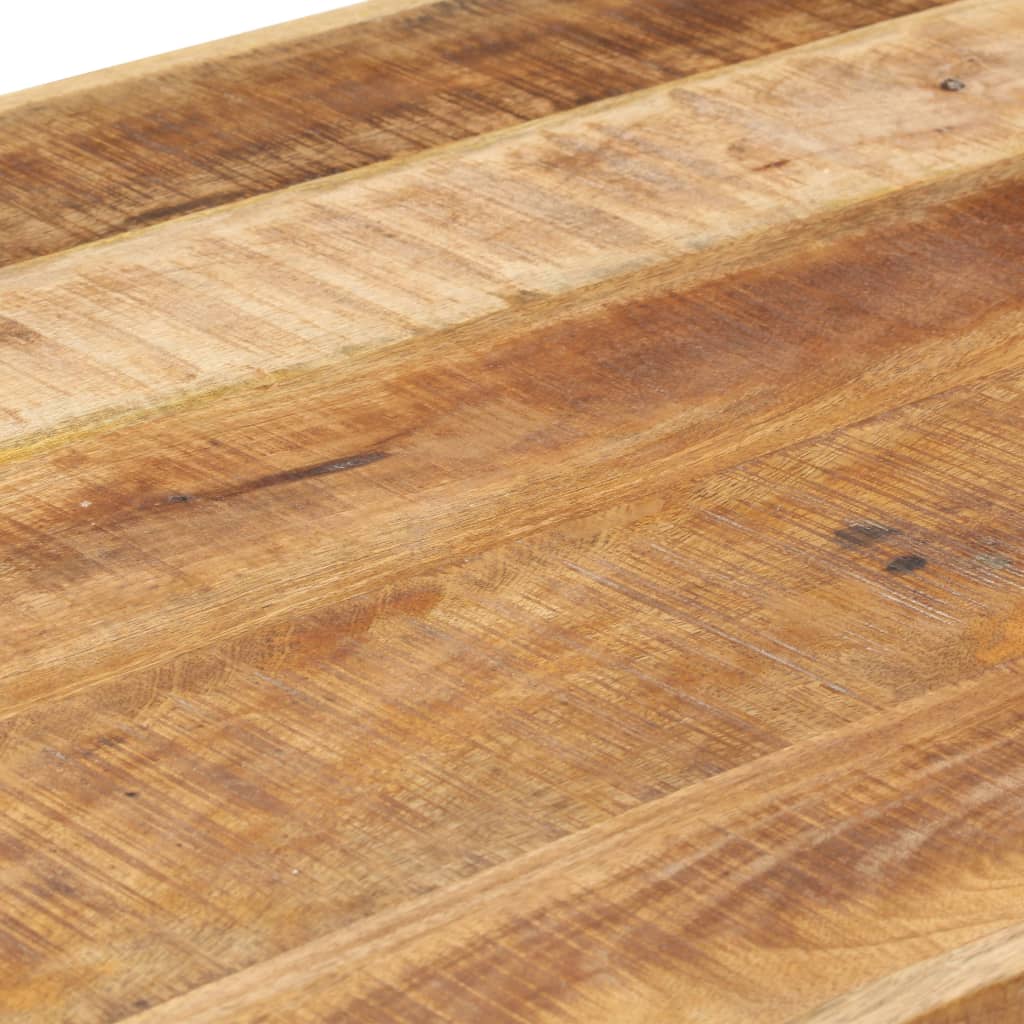 vidaXL Stół jadalniany, 120x60x75 cm, lite surowe drewno mango