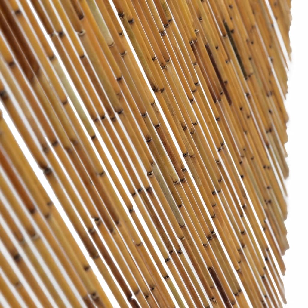 vidaXL Zasłona na drzwi, bambusowa, 90 x 220 cm
