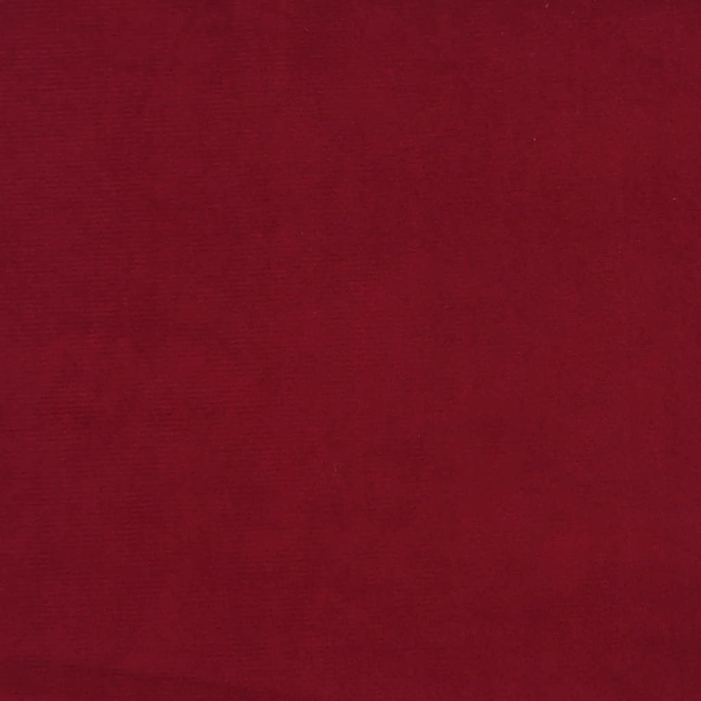 vidaXL Panele ścienne, 12 szt, kolor wina, 30x30 cm, aksamit, 1,08 m²