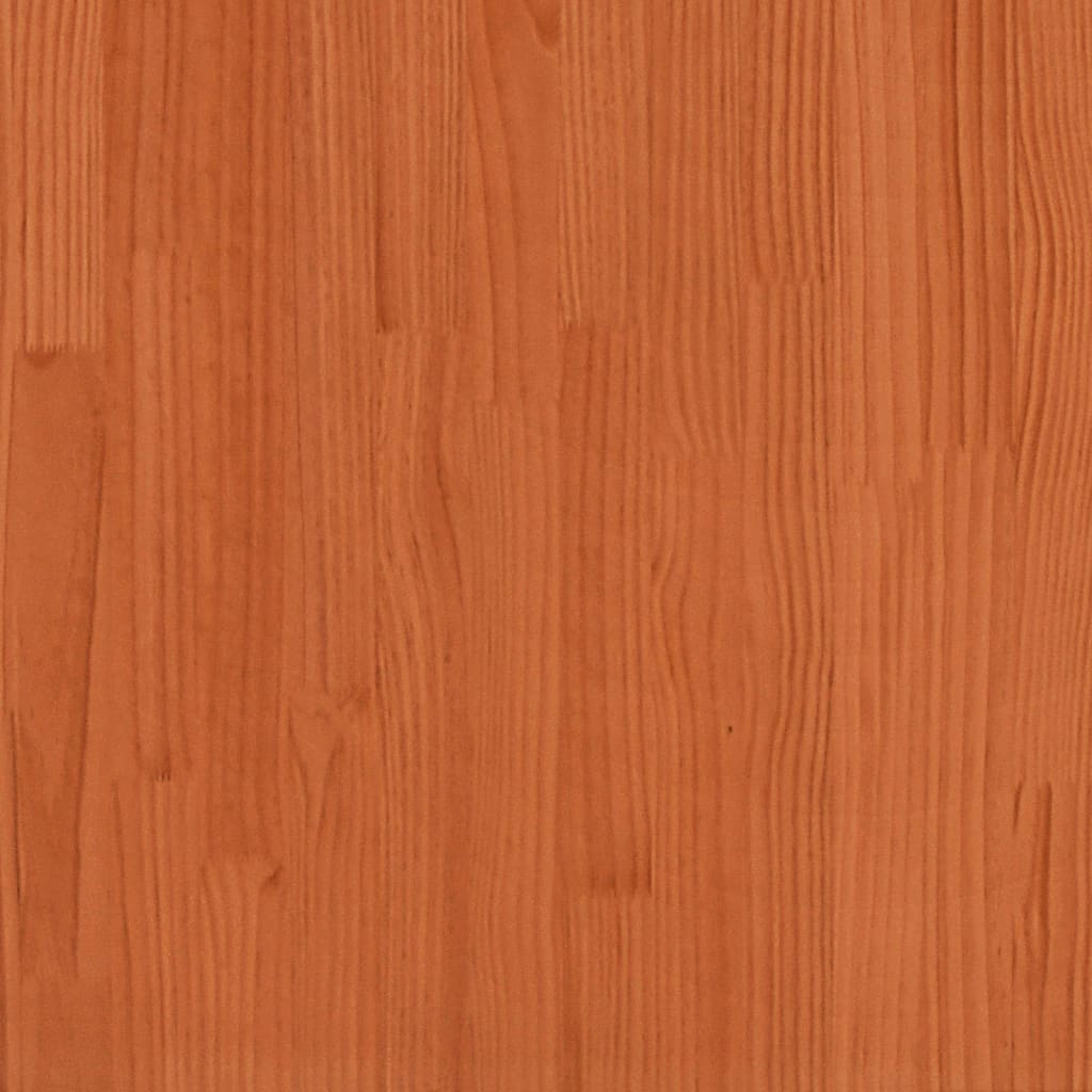 vidaXL Podnóżek ogrodowy, woskowy brąz, 62x30x32 cm, drewno sosnowe