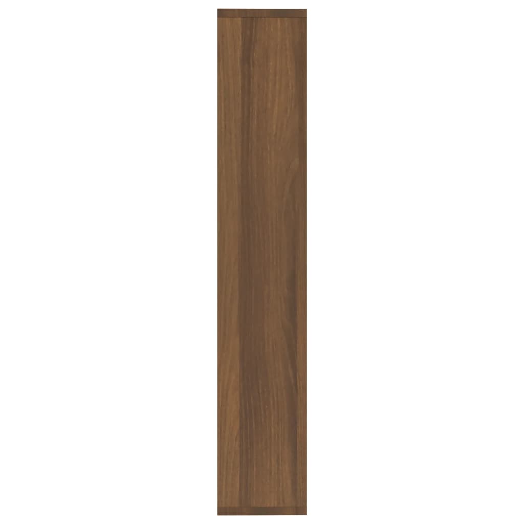 vidaXL Półka ścienna, brązowy dąb, 36x16x90 cm