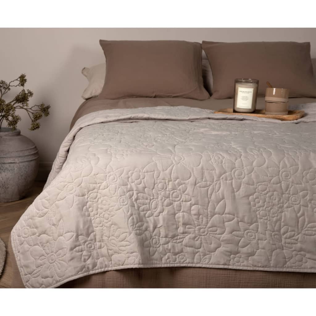 Venture Home Narzuta na łóżko Niki, 150x250 cm, poliestrowa, beżowa