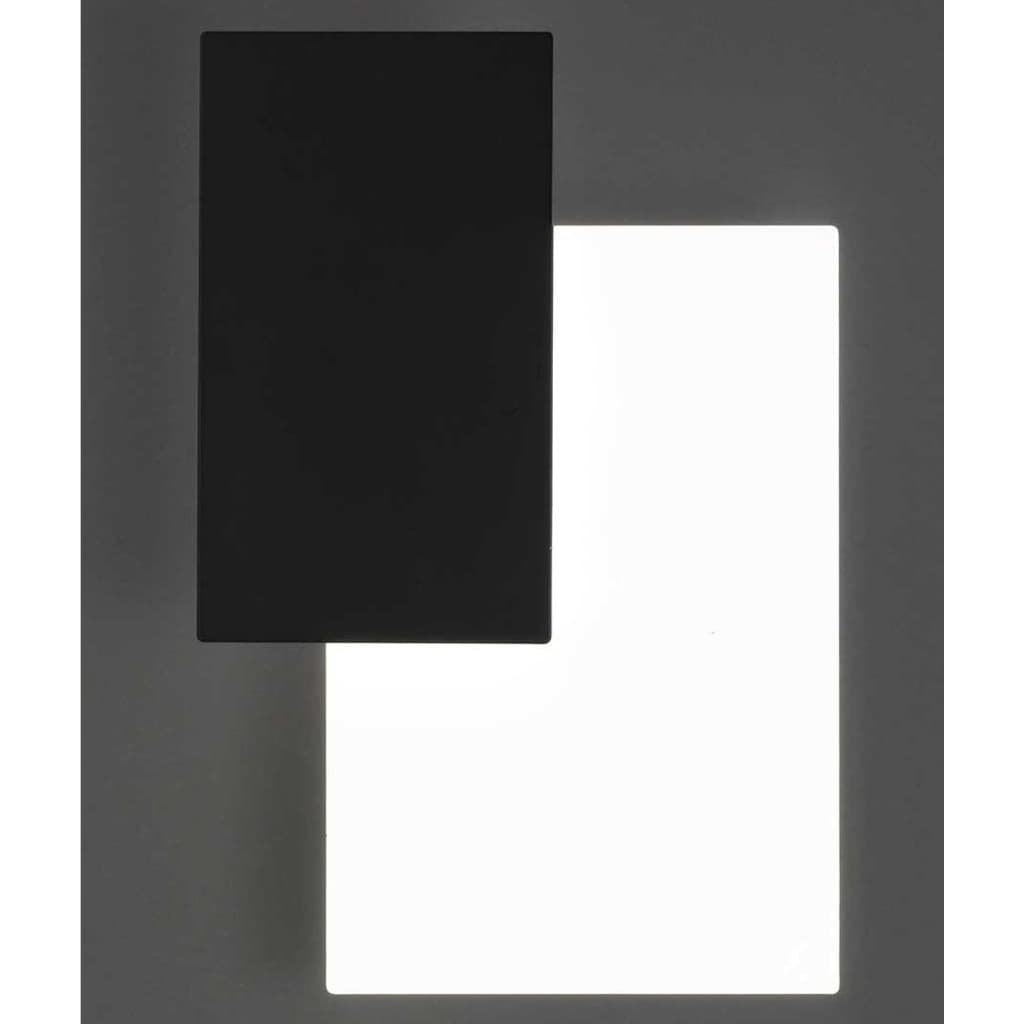 Wofi Lampa ścienna TORINO, 5 W, czarno-biała
