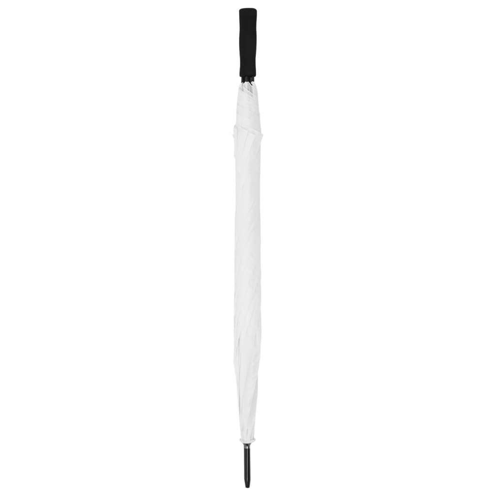 vidaXL Parasolka biała, 130 cm