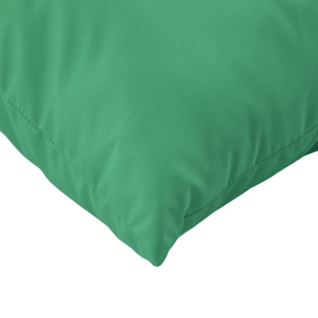 vidaXL Poduszki na palety, 3 szt., zielone, tkanina Oxford