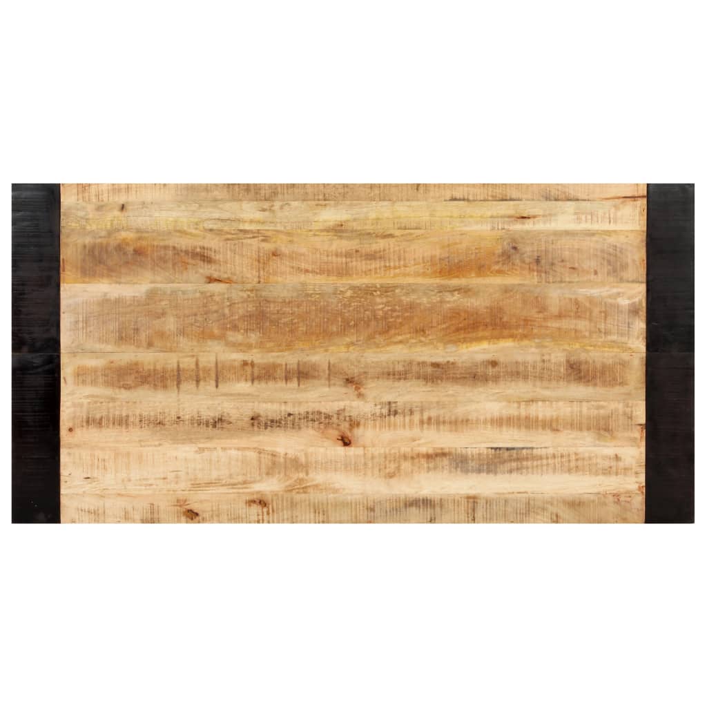 vidaXL Stół jadalniany, 140 x 70 x 76 cm, lite surowe drewno mango