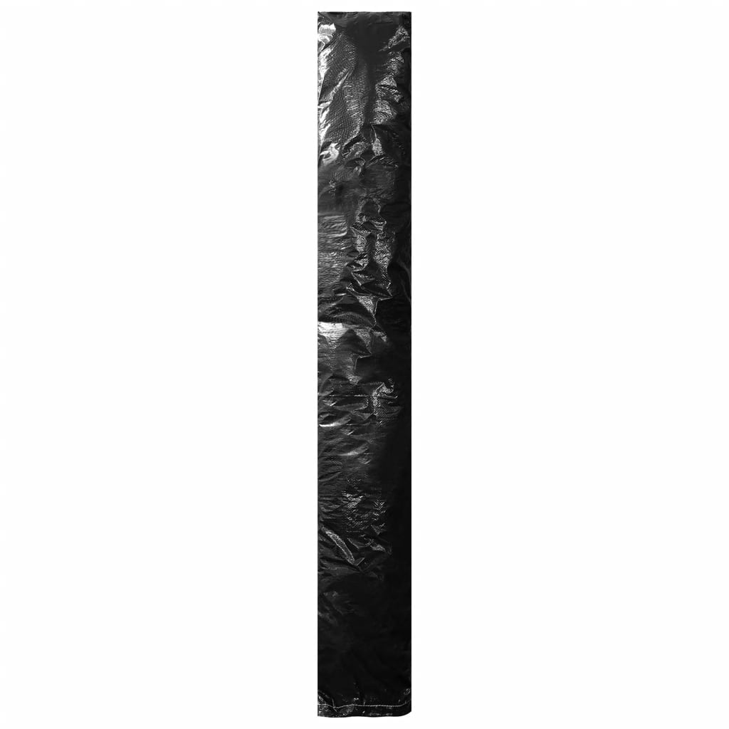 vidaXL Pokrowce na parasole ogrodowe, 2 szt., z zamkiem, PE, 250 cm