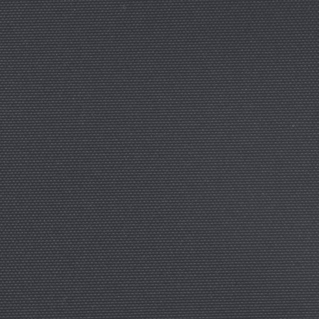 vidaXL Zwijana markiza boczna, czarna, 160 x 600 cm