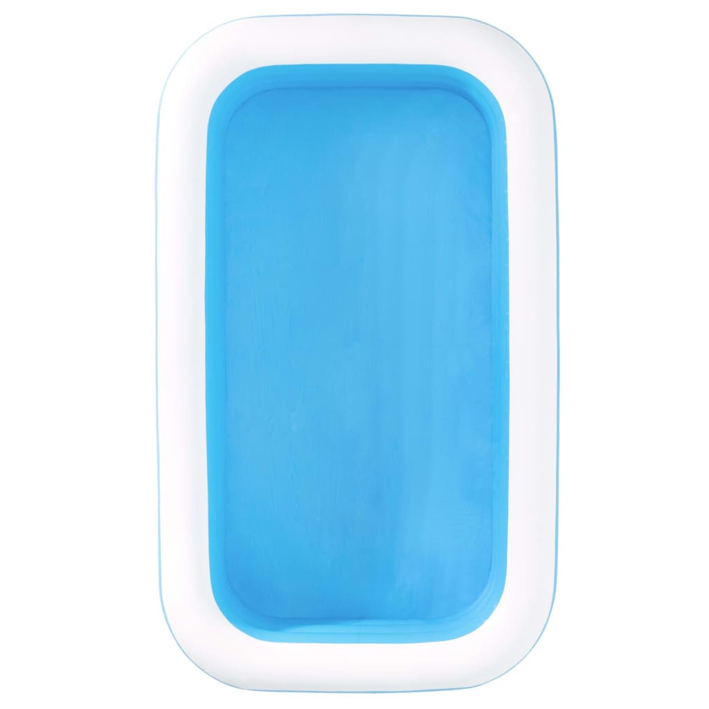 Bestway Basen dmuchany, prostokątny, 262x175x51 cm, niebiesko-biały