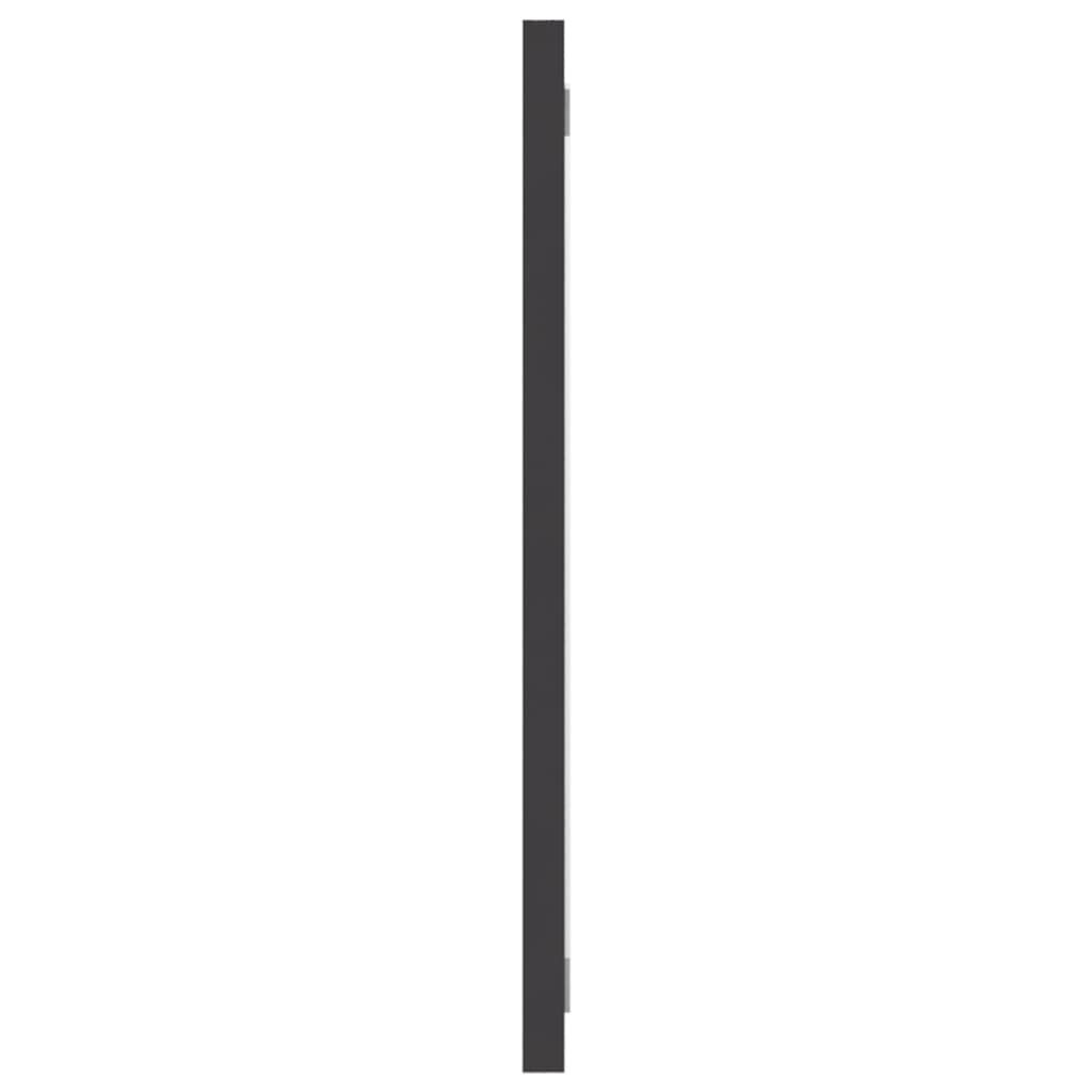 vidaXL Lustro łazienkowe, szare, 90x1,5x37 cm, płyta wiórowa