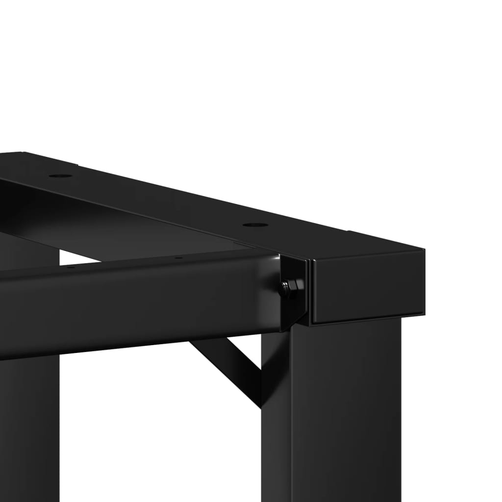 vidaXL Nogi do stolika kawowego w kształcie czworokąta, 40x40x33 cm