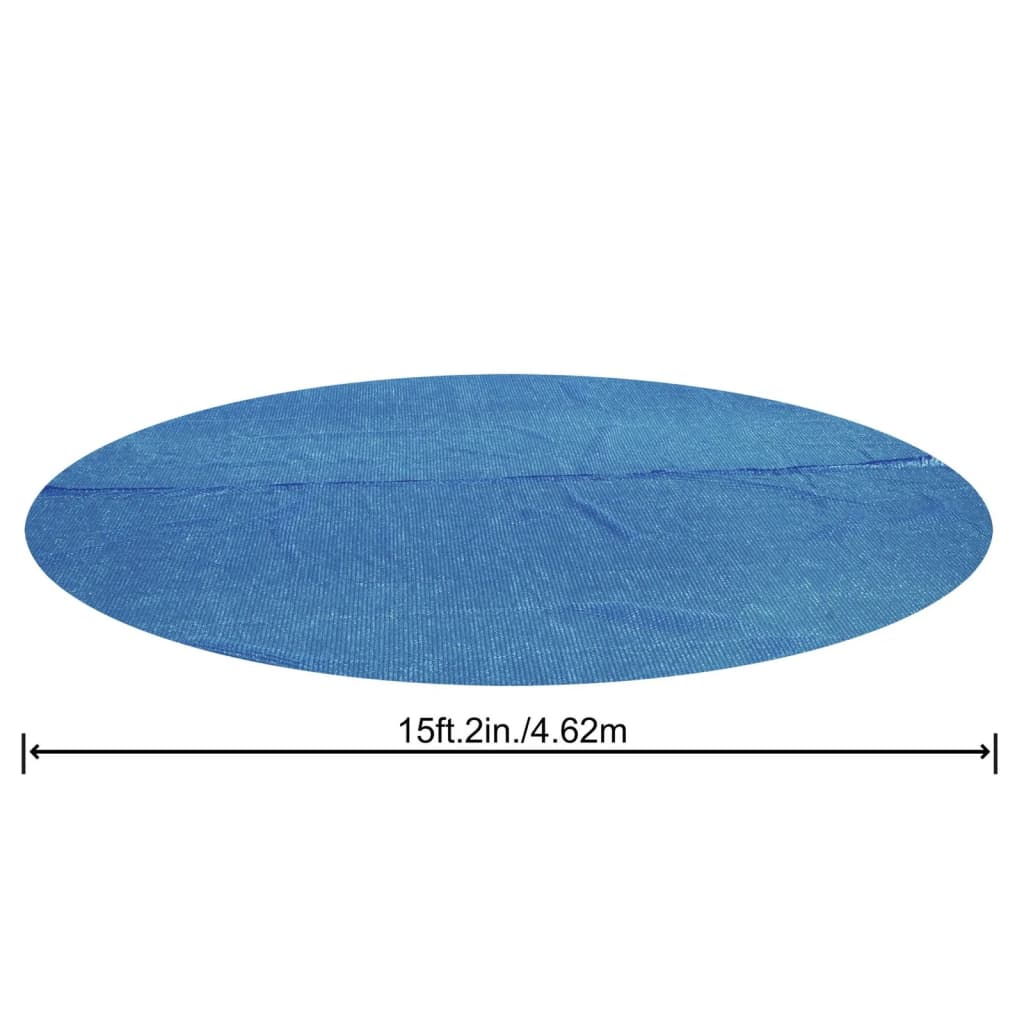 Bestway Pokrywa solarna na basen Flowclear, okrągła, 462 cm, niebieska