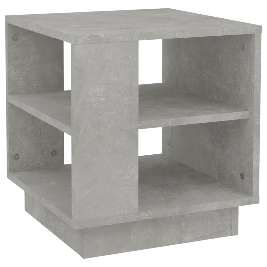 vidaXL Stolik kawowy, betonowy, 40x40x43 cm, materiał drewnopochodny