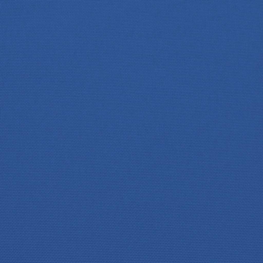 vidaXL Poduszka na ławkę ogrodową, niebieska, 150x50x7 cm, tkanina