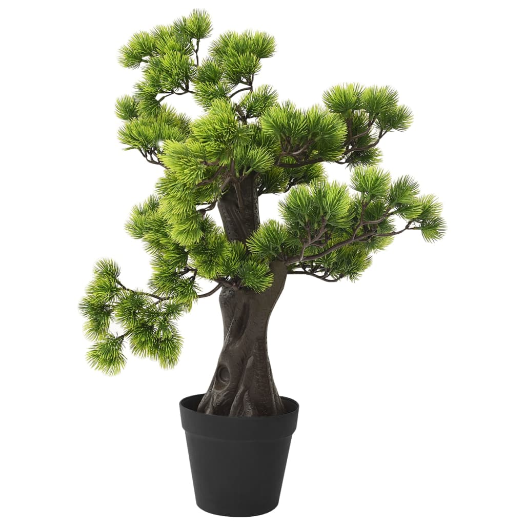 vidaXL Sztuczne bonsai z sosny, z doniczką, 60 cm, zielone