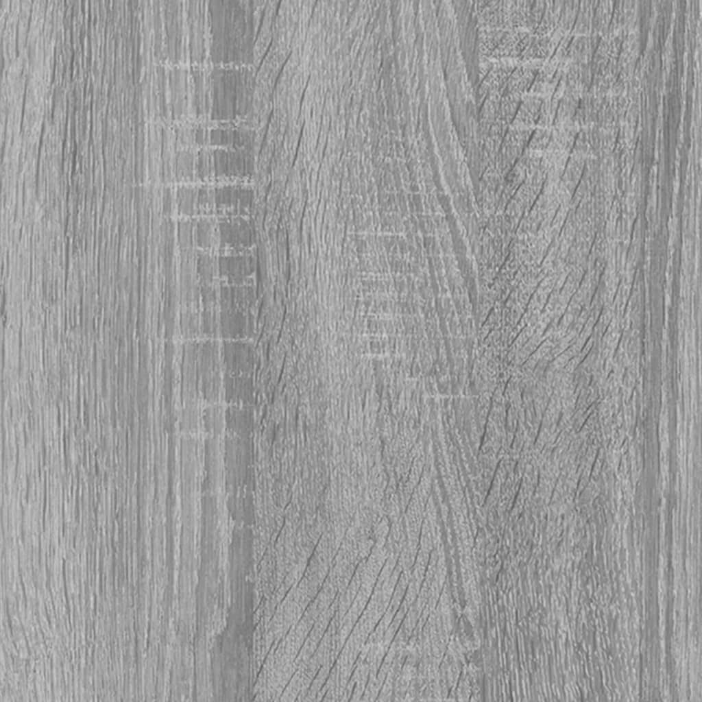 vidaXL Szafki wiszące, 2 szt., szary dąb sonoma, 60x36,5x35 cm