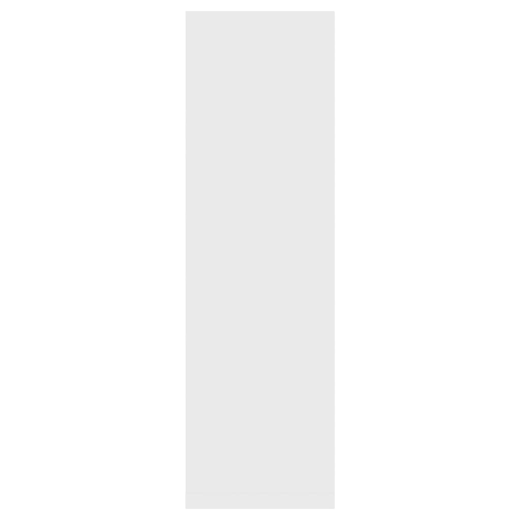 vidaXL Półki ścienne, 2 szt., białe, 50x15x50 cm, płyta wiórowa
