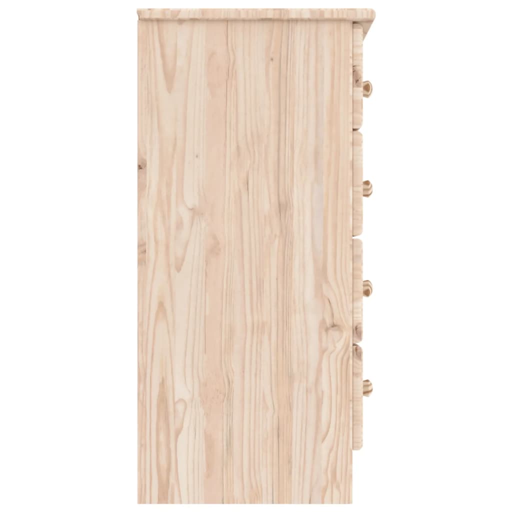 vidaXL Komoda ALTA, 77x35x73 cm, drewno sosnowe