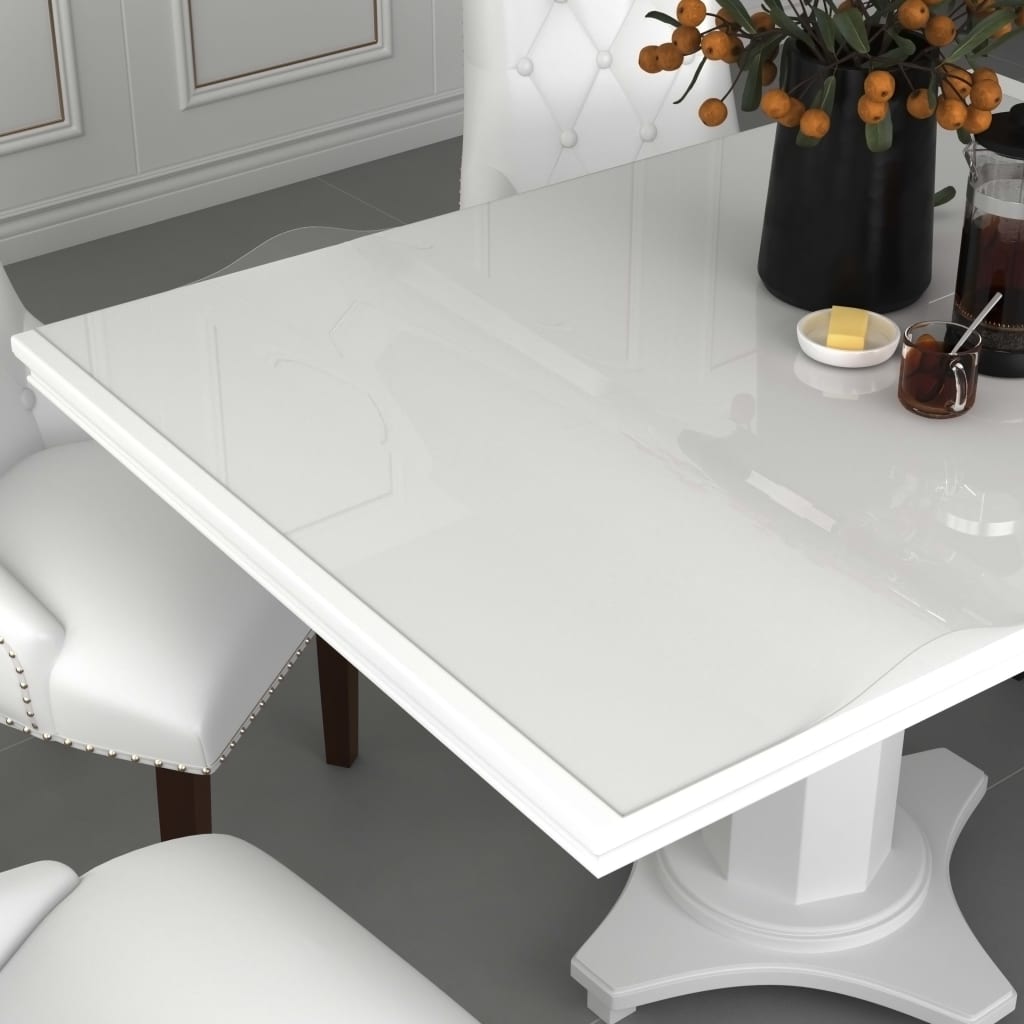 vidaXL Mata ochronna na stół, przezroczysta, 120x60 cm, 2 mm, PVC