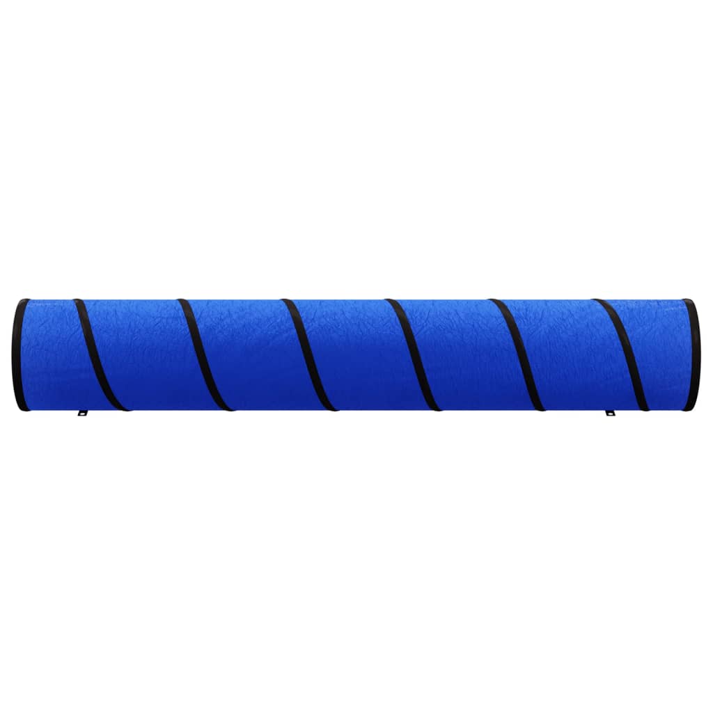 vidaXL Tunel dla psa, niebieski, Ø 50x300 cm, poliester