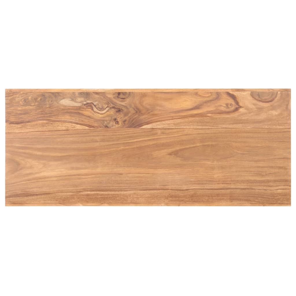 vidaXL Stolik kawowy, 110x45x30 cm, lite drewno sheesham