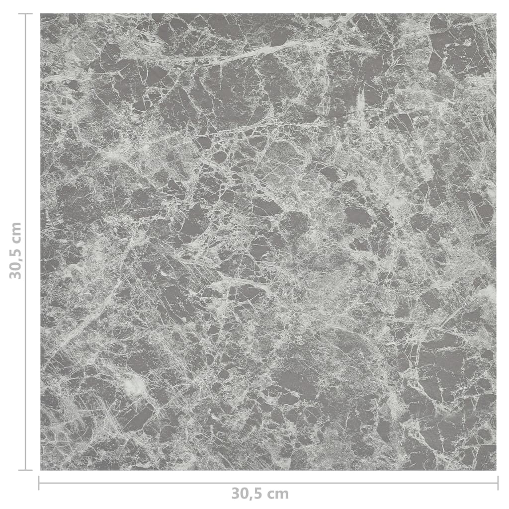 vidaXL Samoprzylepne panele podłogowe, 20 szt., PVC, 1,86 m², beton
