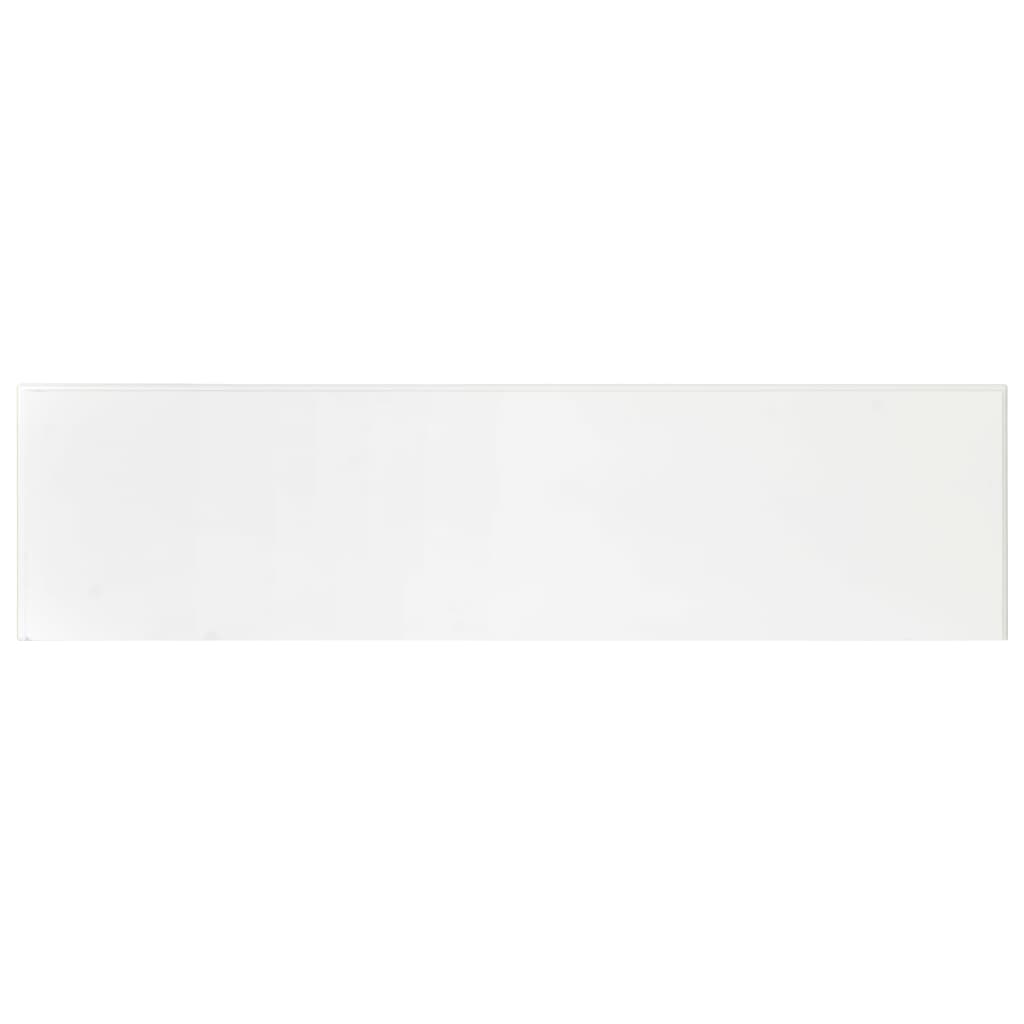 vidaXL Stolik konsolowy, biały, 110x30x76 cm, materiał drewnopochodny