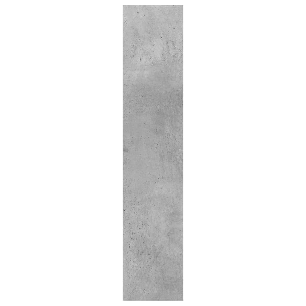 vidaXL Półka ścienna, szarość betonu, 90x16x78 cm