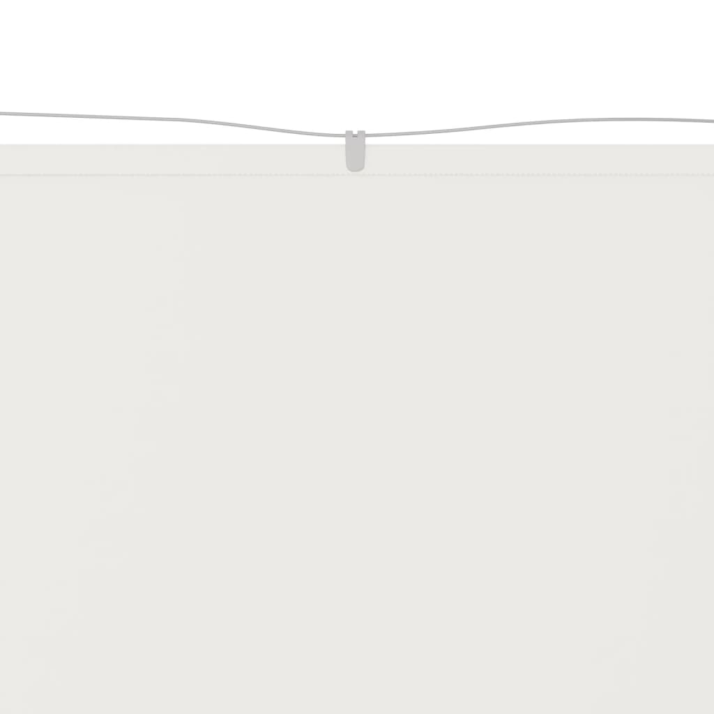 vidaXL Markiza pionowa, biała, 60x270 cm, tkanina Oxford