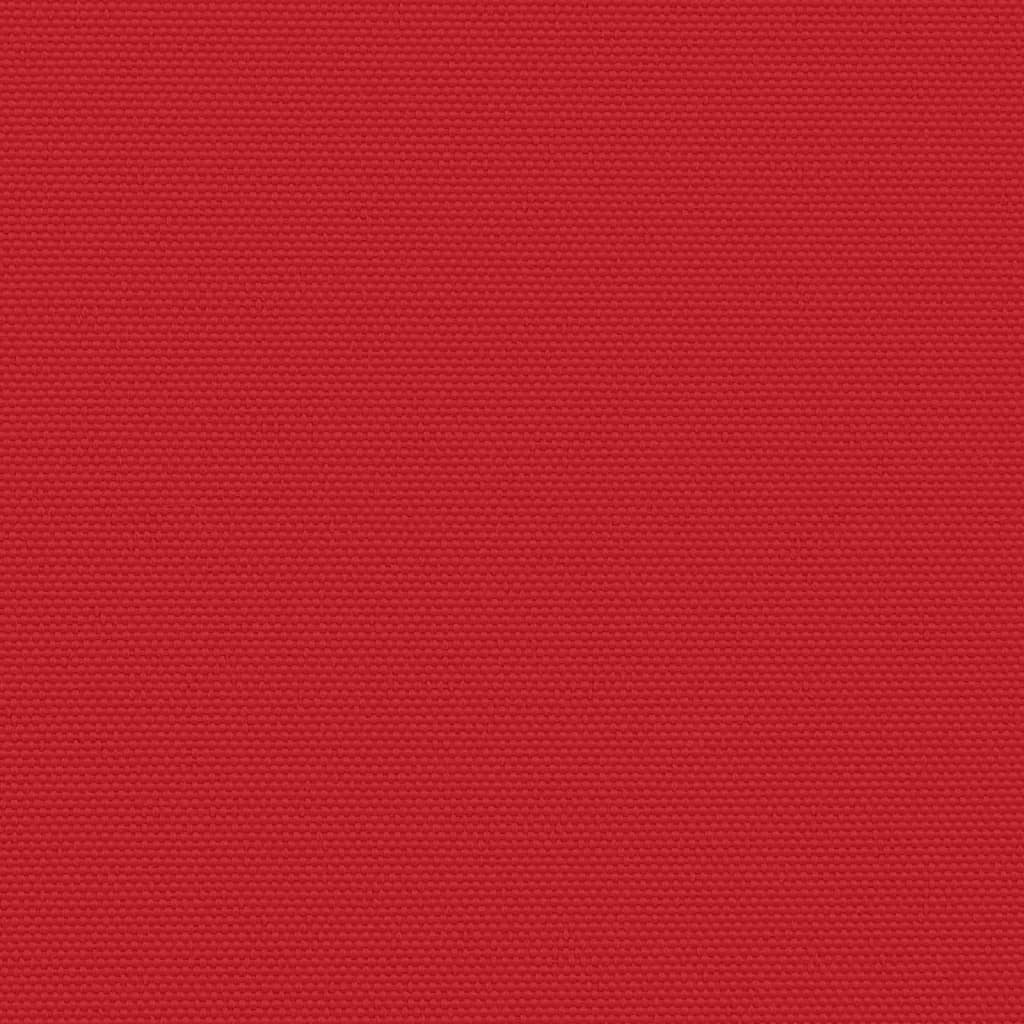 vidaXL Zwijana markiza boczna, czerwona, 140 x 600 cm