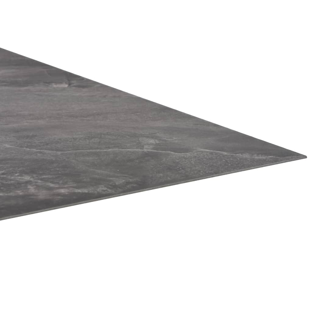 vidaXL Samoprzylepne panele podłogowe z PVC, 5,11 m², czarne ze wzorem