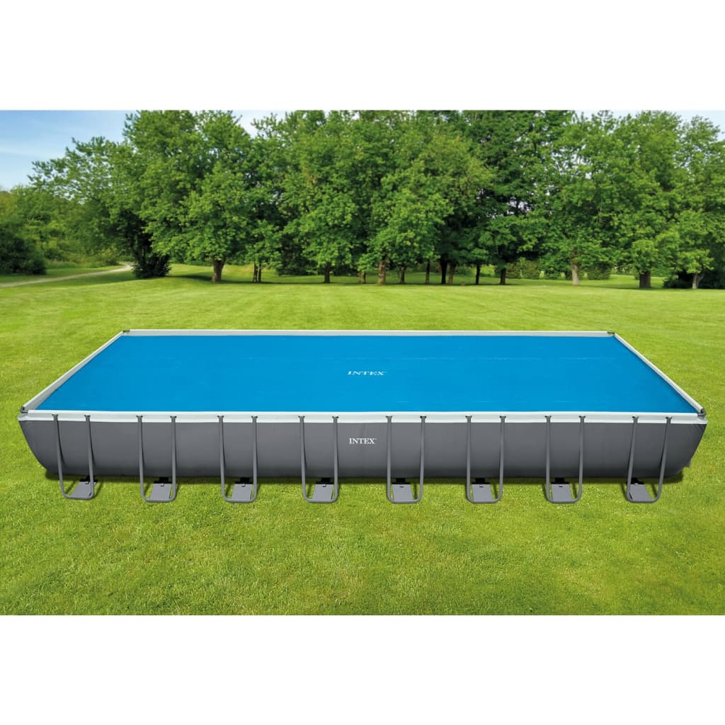 Intex Solarna plandeka na basen, niebieska, 960x466 cm, polietylen