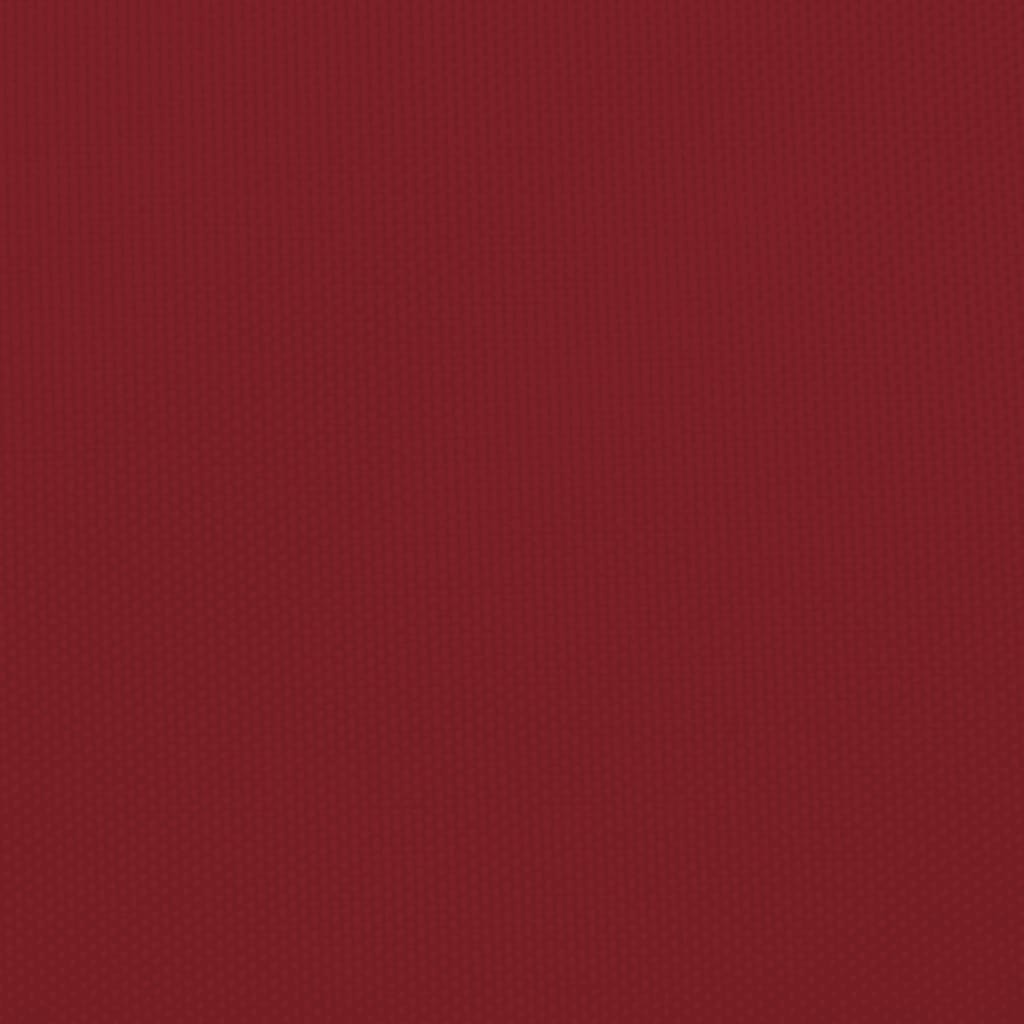 vidaXL Trapezowy żagiel ogrodowy, tkanina Oxford, 2/4x3 m, czerwony