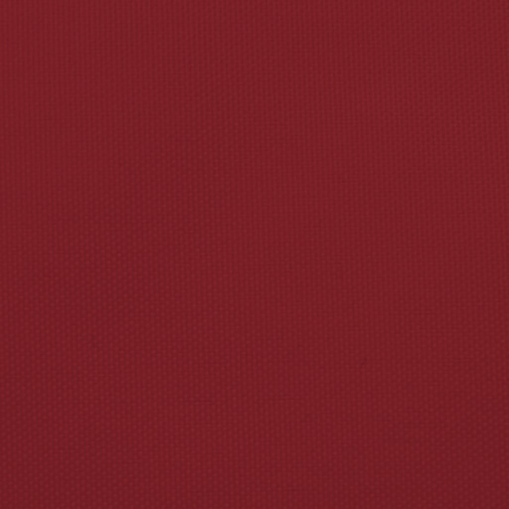 vidaXL Prostokątny żagiel ogrodowy, tkanina Oxford, 2x4,5 m, czerwony