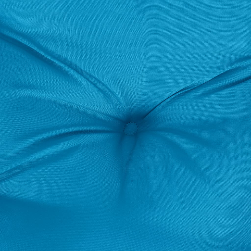 vidaXL Poduszka na paletę, niebieska, 120x80x12 cm, tkanina