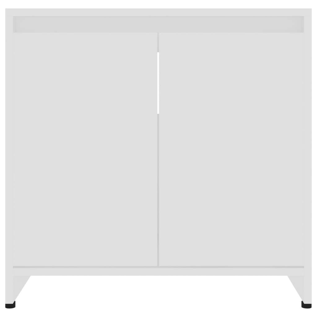 vidaXL Szafka łazienkowa, biała, 60x33x61 cm, płyta wiórowa
