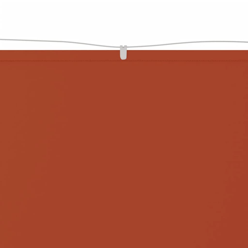 vidaXL Markiza pionowa, terakota, 60x1000 cm, tkanina Oxford