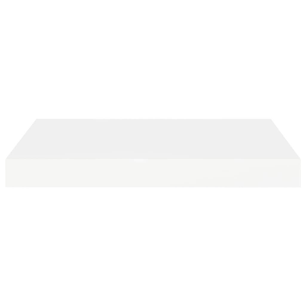 vidaXL Półki ścienne, 2 szt., białe, 40x23x3,8 cm, MDF