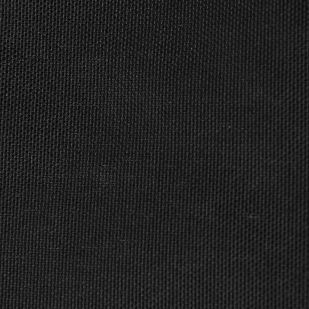 vidaXL Żagiel ogrodowy, tkanina Oxford, kwadratowy, 7x7 m, czarny