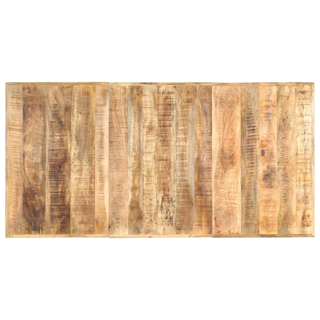 vidaXL Stół jadalniany, 180 x 90 x 76 cm, lite surowe drewno mango